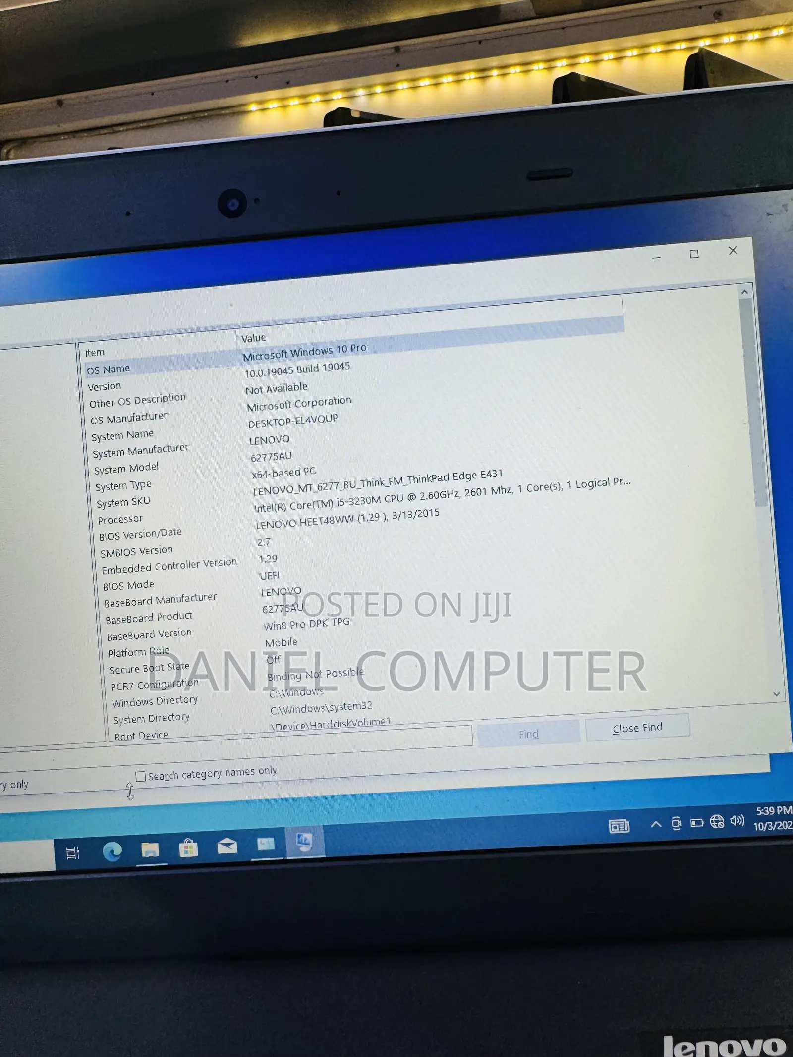 Laptop Lenovo ThinkPad Edge E430 8GB Intel Core i5 SSD 128GB