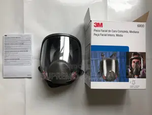 3M 6800 Full Face Respirator – Reusable Medium Size Safety Mask