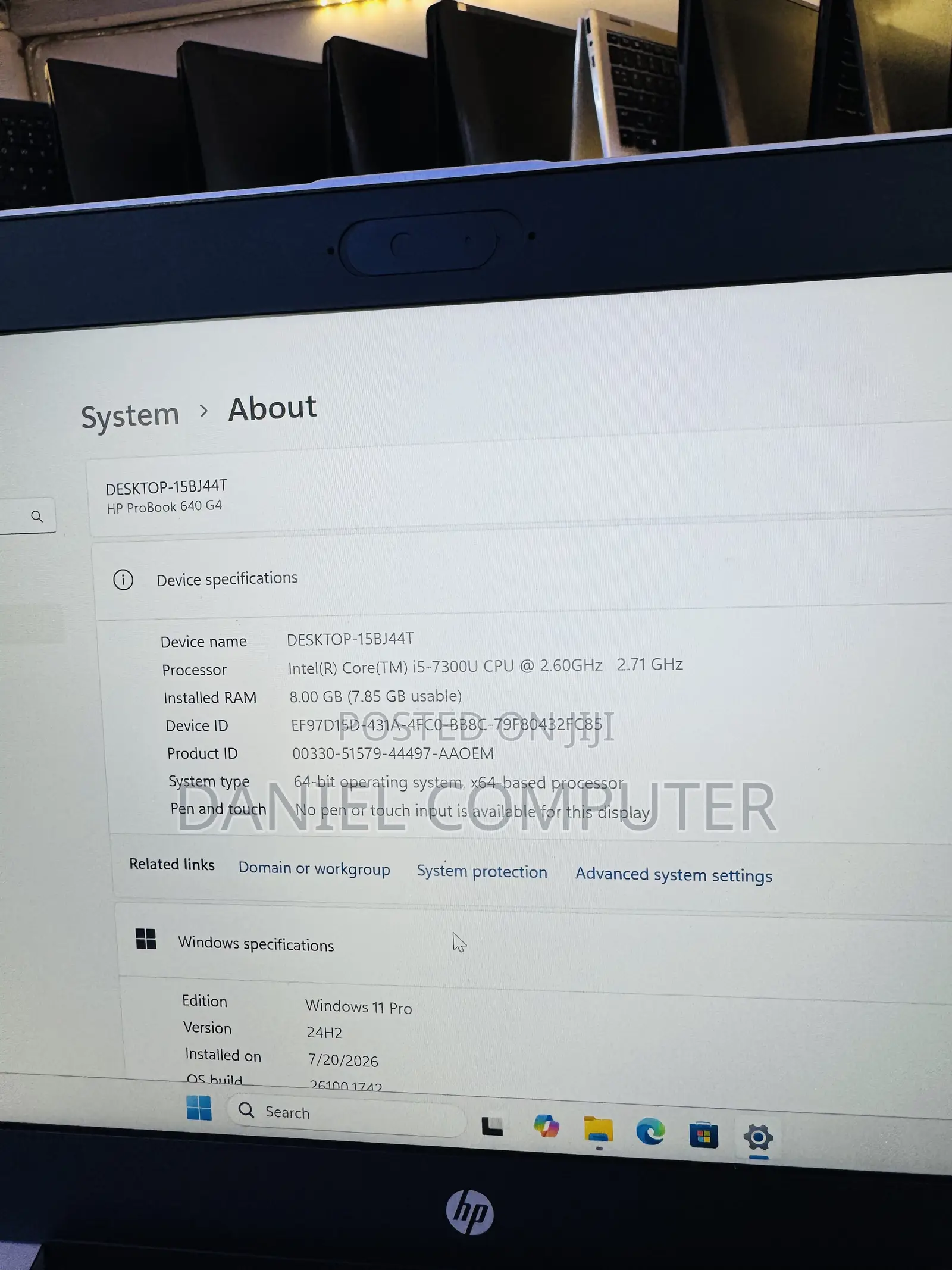 Laptop HP ProBook 640 G4 8GB Intel Core i5 SSD 256GB