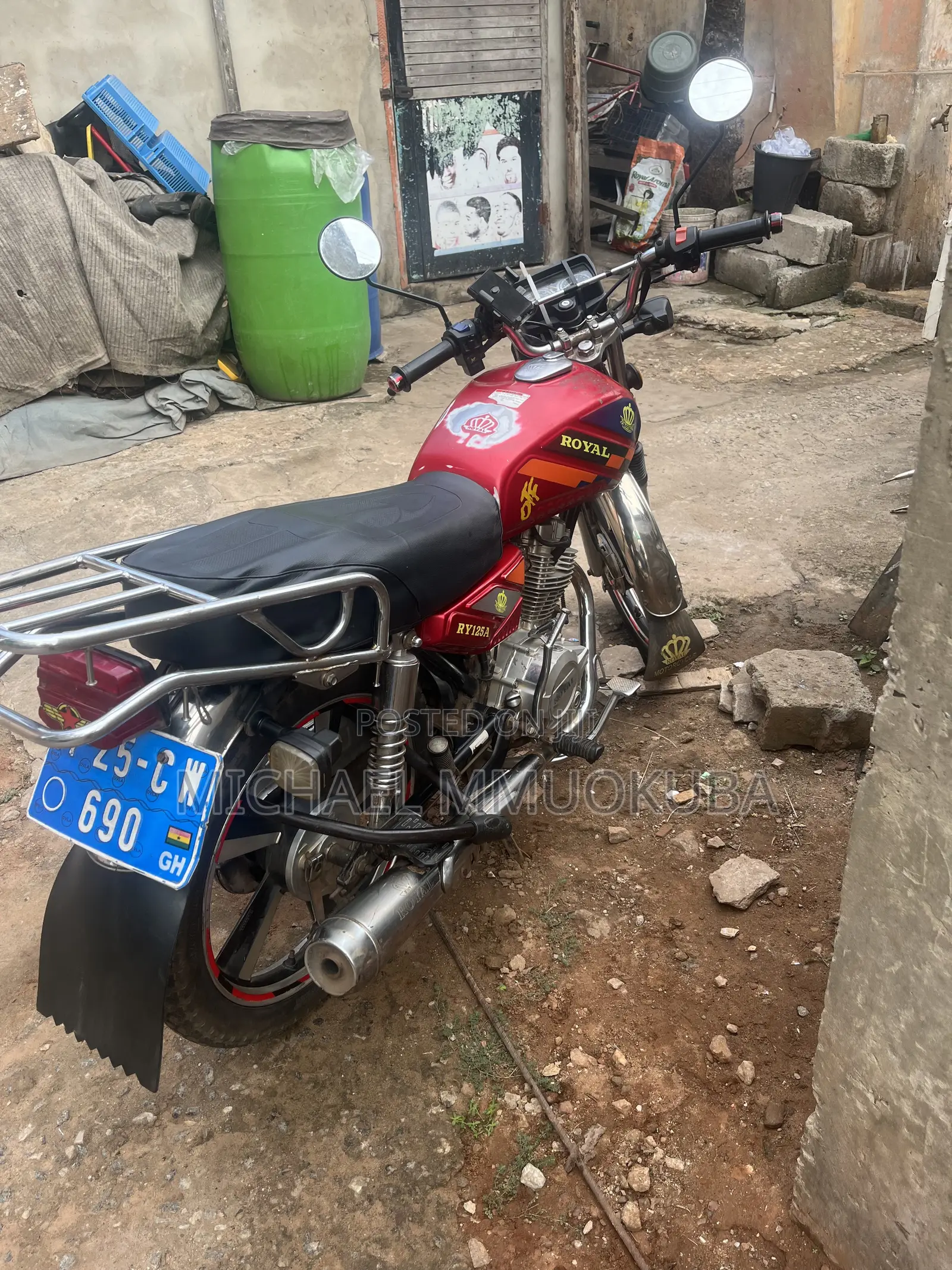 Royal RY125 2025 Red
