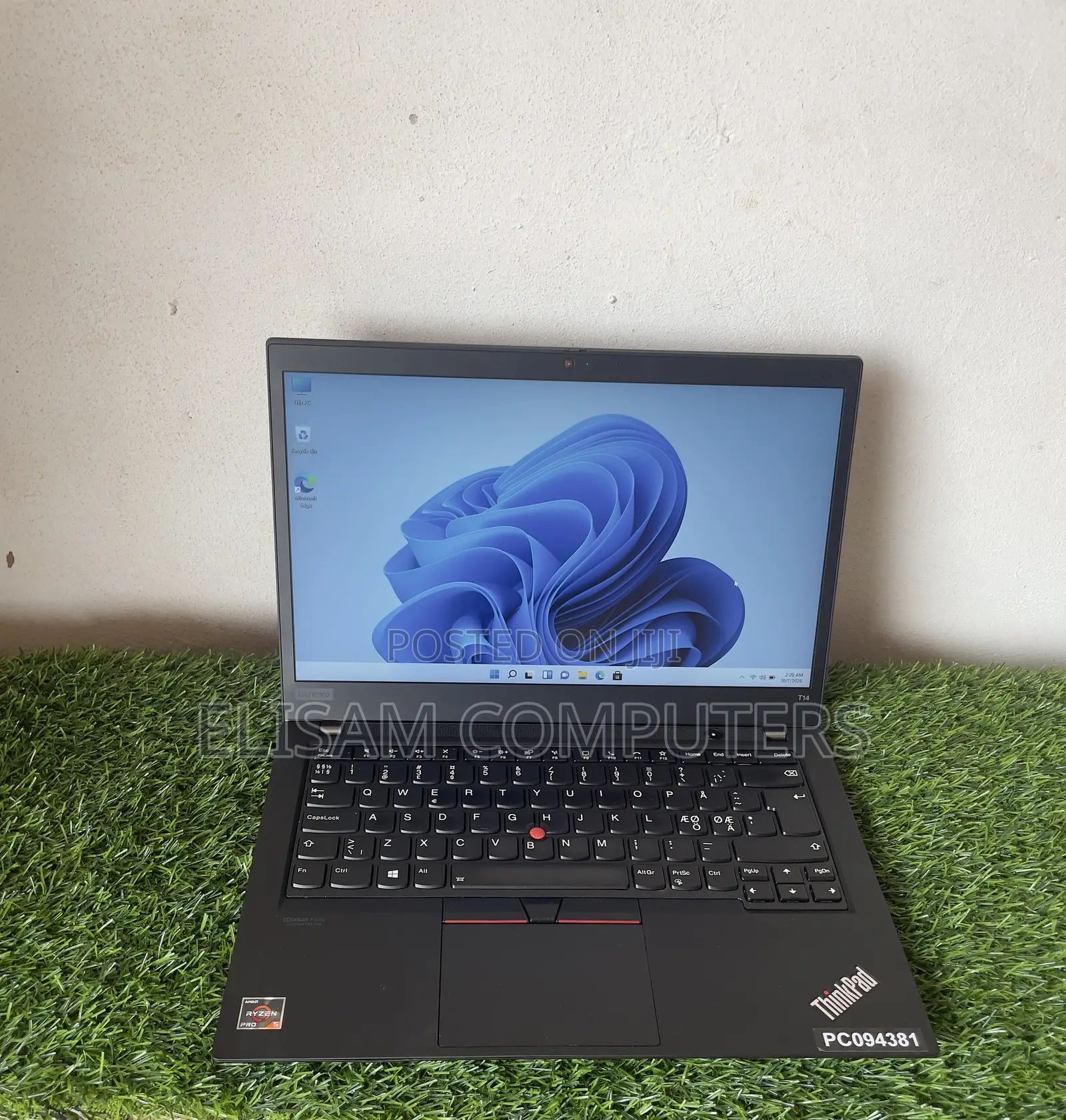 Laptop Lenovo ThinkPad T14 8GB AMD Ryzen 5 SSD 256GB