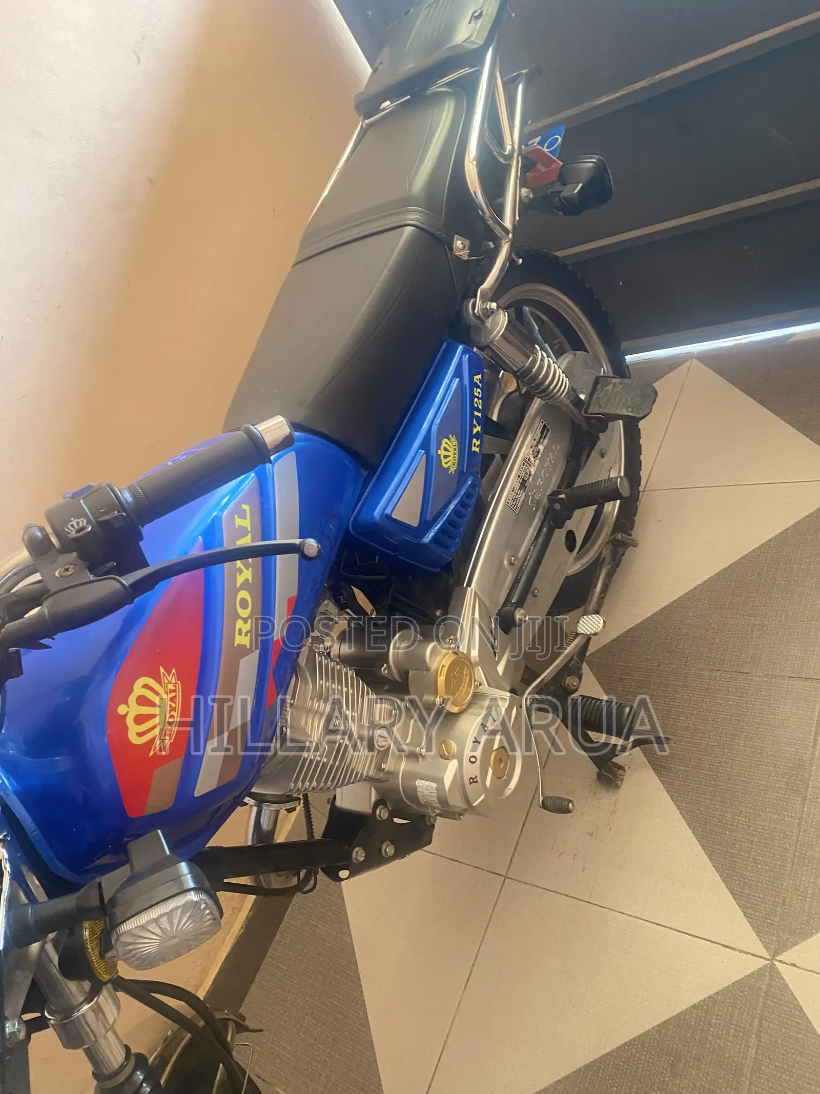 New Royal RY125 2026 Blue