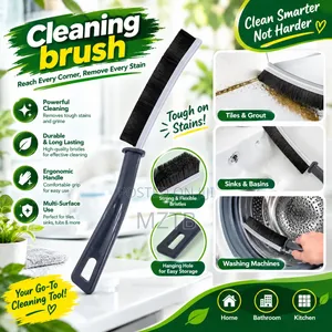 Crevice Corner Cleaning Gap Brush - Black