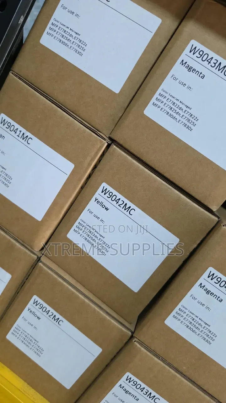 HP Laserjet Managed W9040mc-W9043mc Toner E77822, E77825, E77830