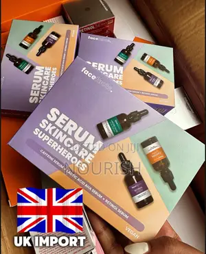Face Facts Facial Serum Skincare Superheroes Gift Set 30ml (X3)