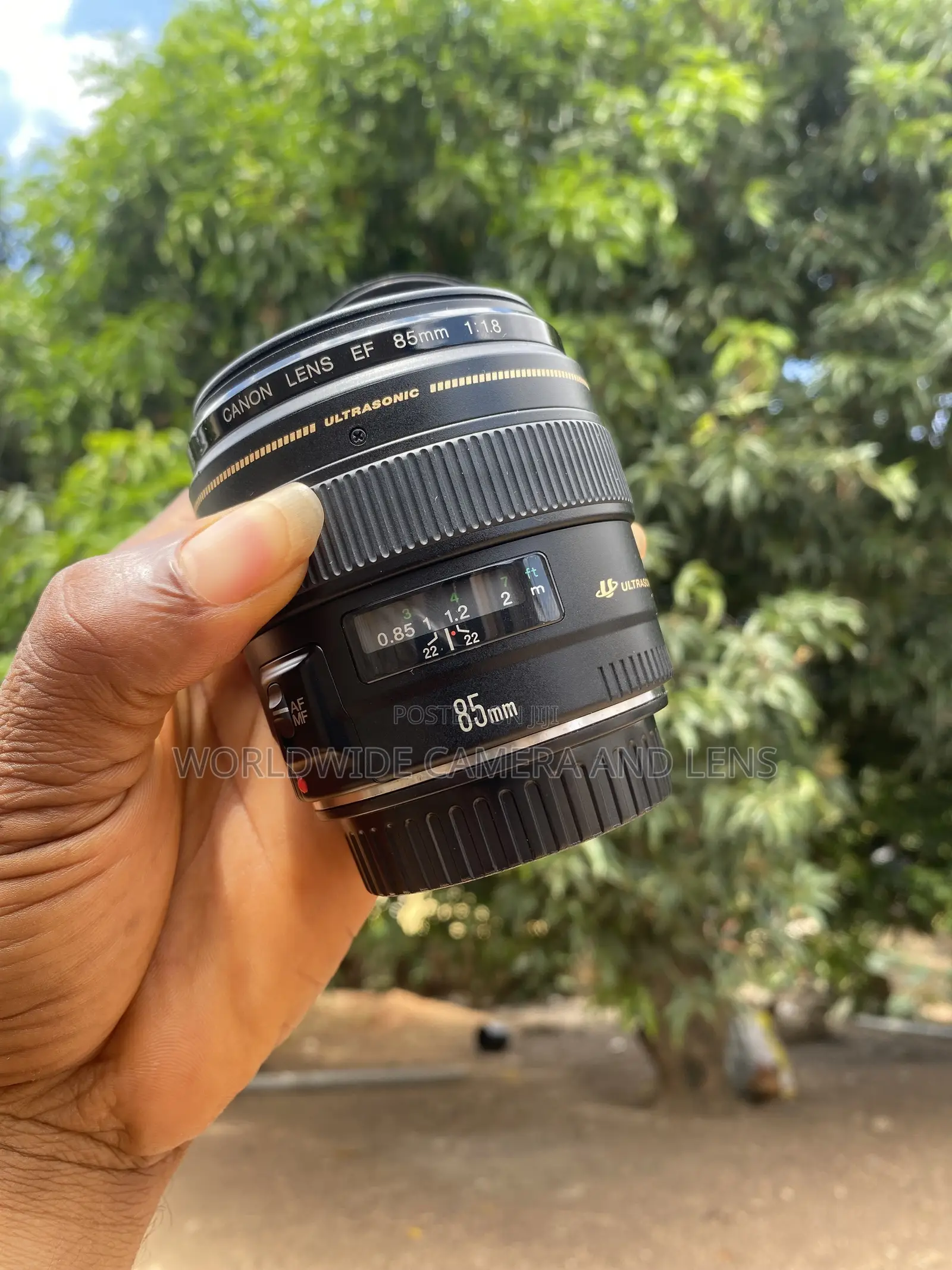 Canon Ef Lens 85mm 1.8