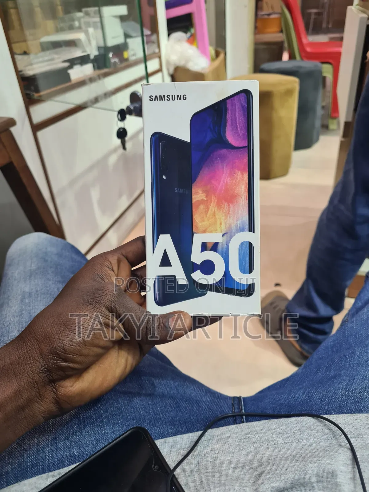 New Samsung Galaxy A50 64 GB Black