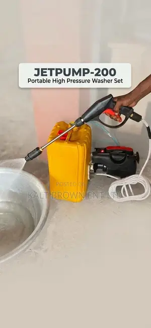 Heavy Duty High Pressure Car Washer Machine With Long Spray Gun(1800w)