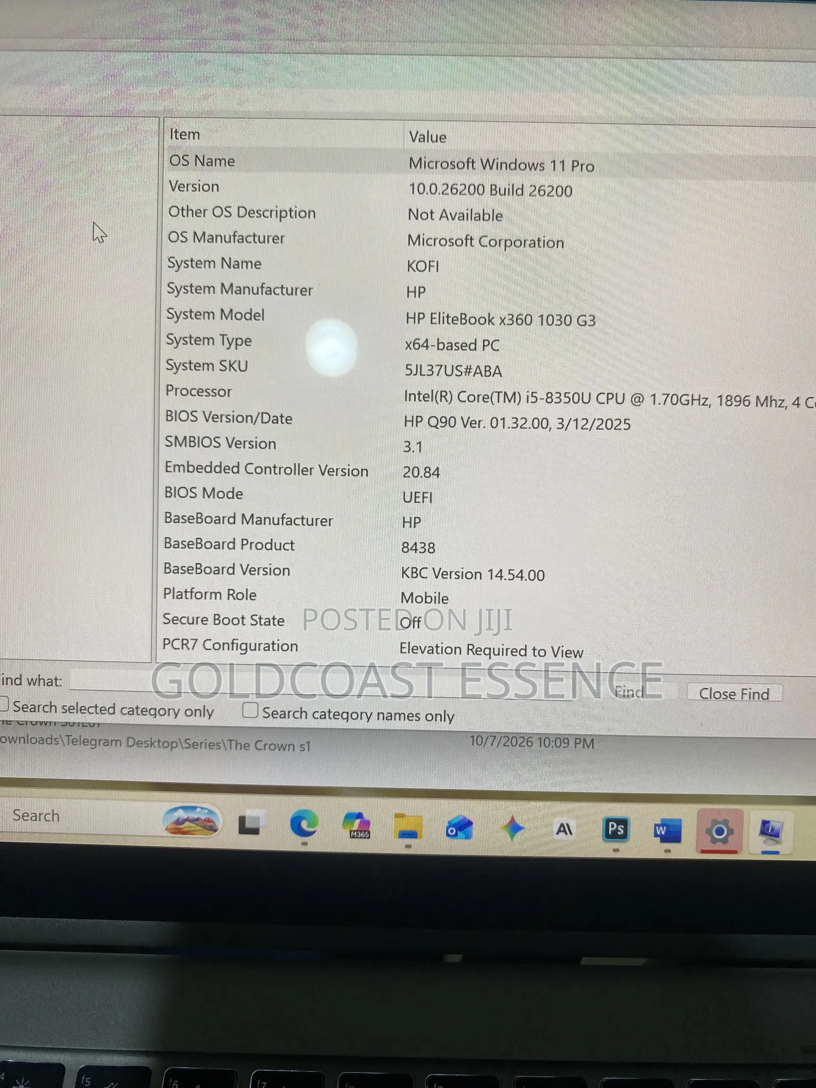 Laptop HP EliteBook X360 1030 G3 16GB Intel Core i5 SSD 256GB