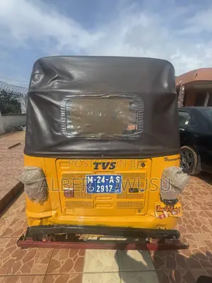 TVS King Deluxe Plus iTouch Start 2024 Yellow
