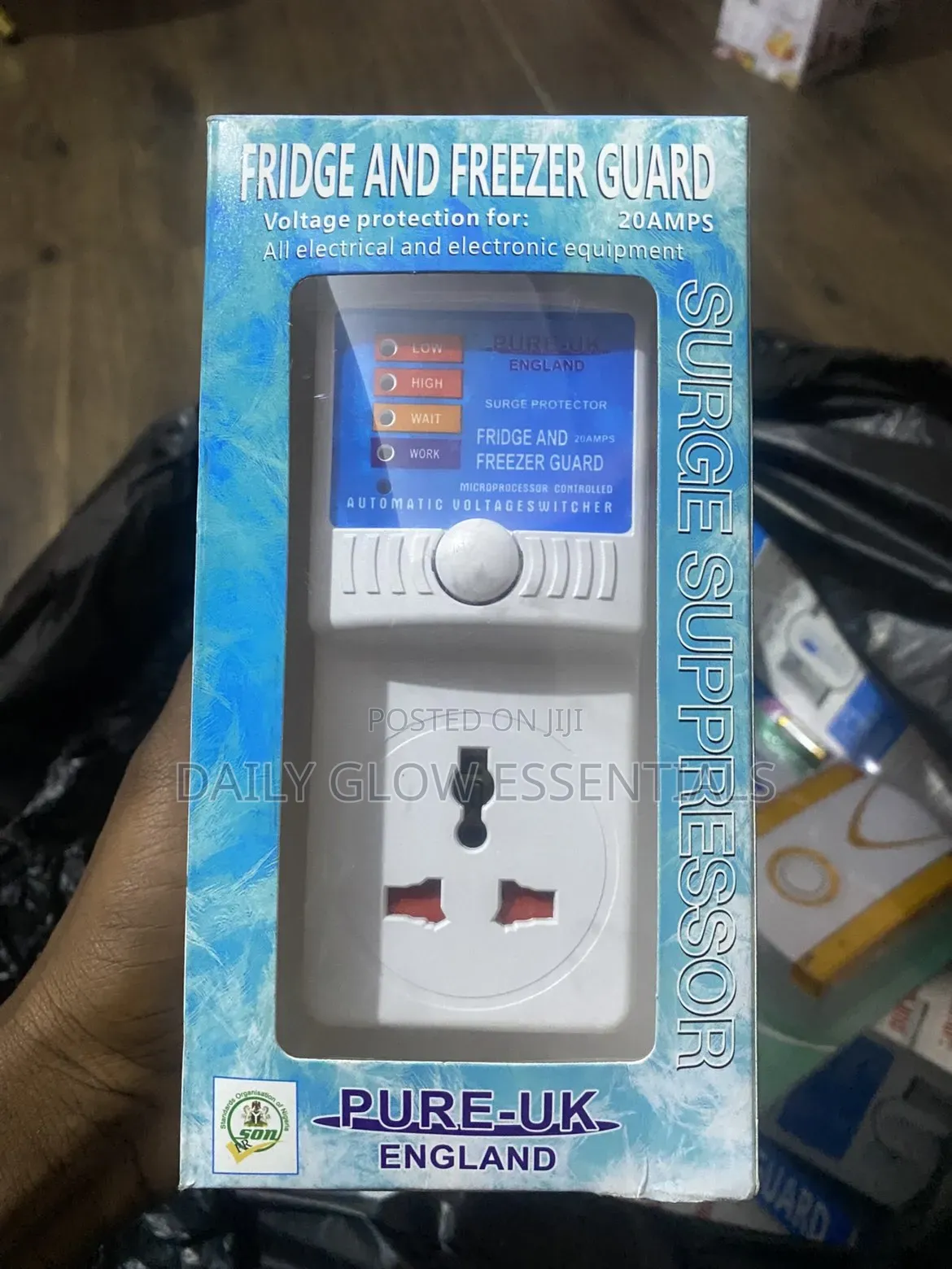 Pure UK Fridge Guard / Refrigerator Voltage Protector