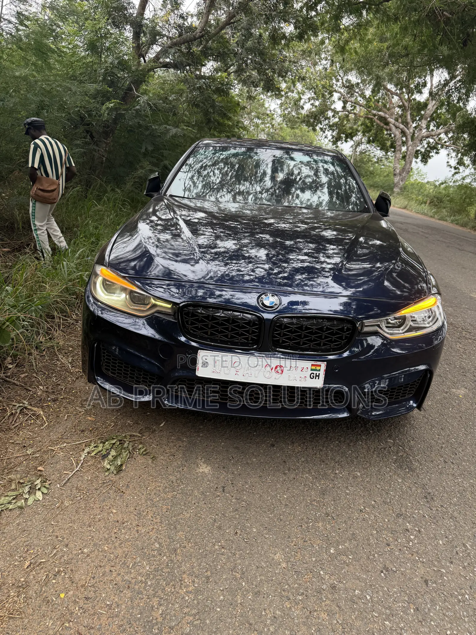 BMW 330i 2017 Matt Black