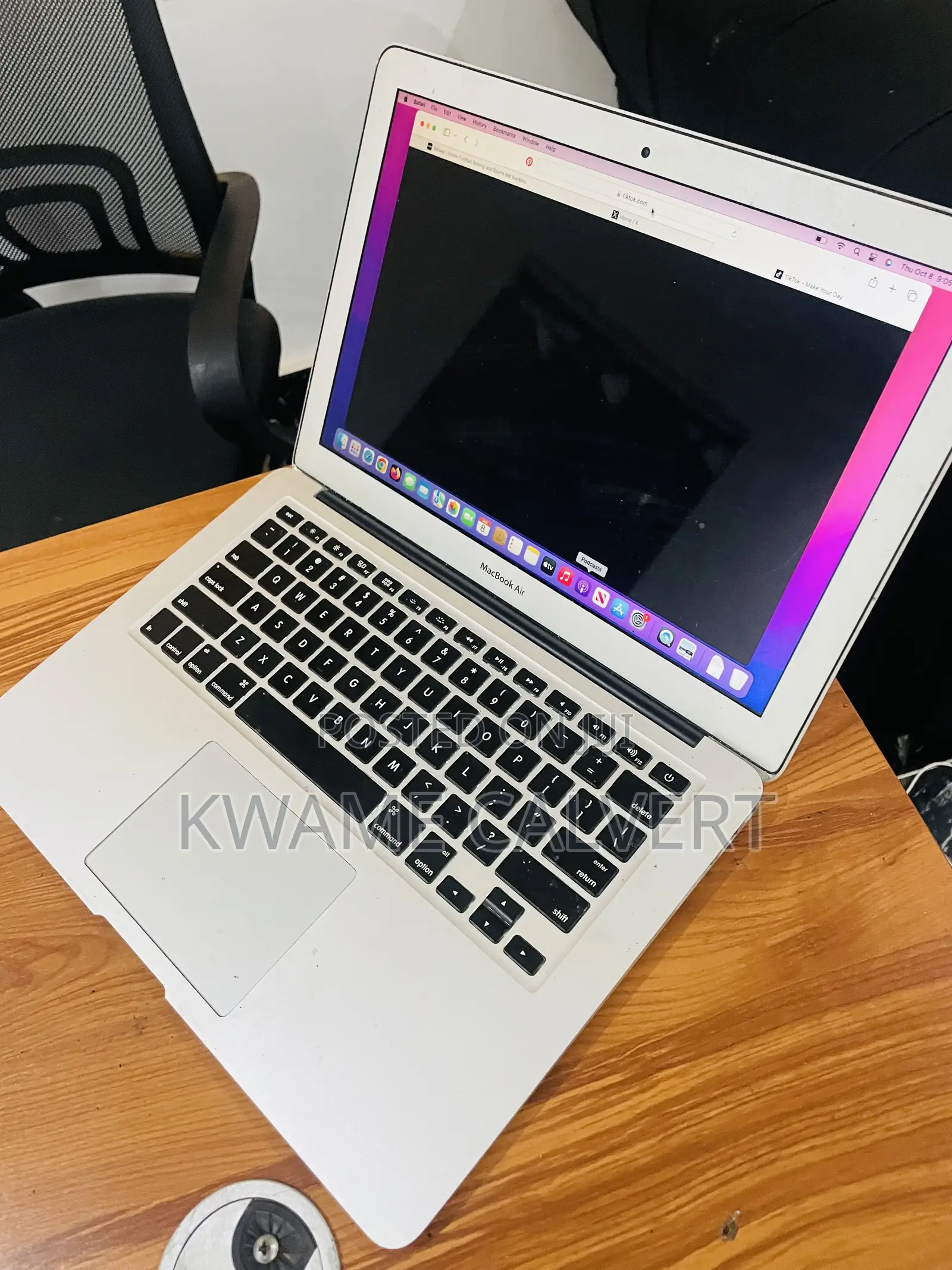 Laptop Apple MacBook Air 8GB Intel Core i5 SSD 256GB