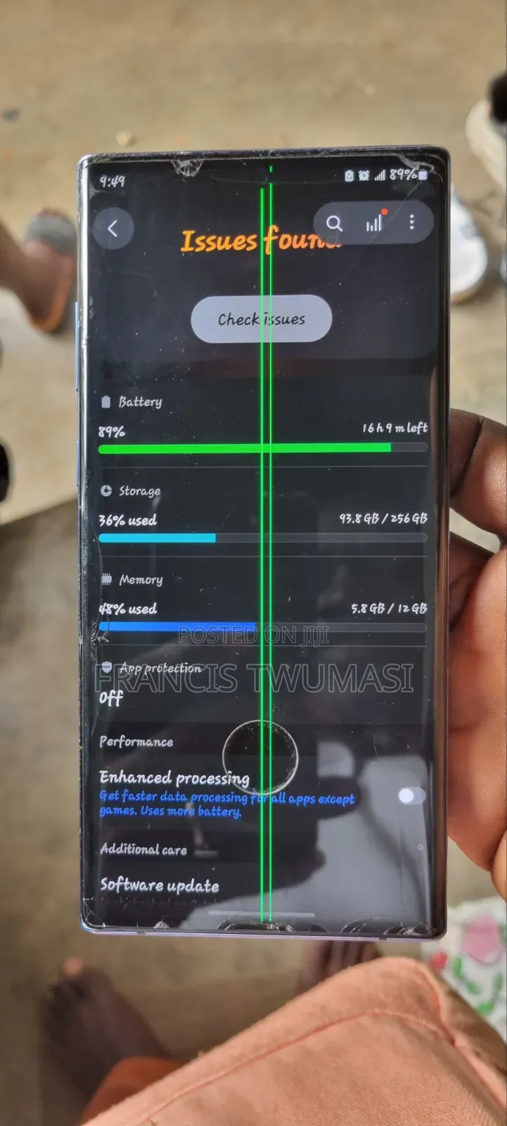 Samsung Galaxy Note 10 Plus 256 GB Blue