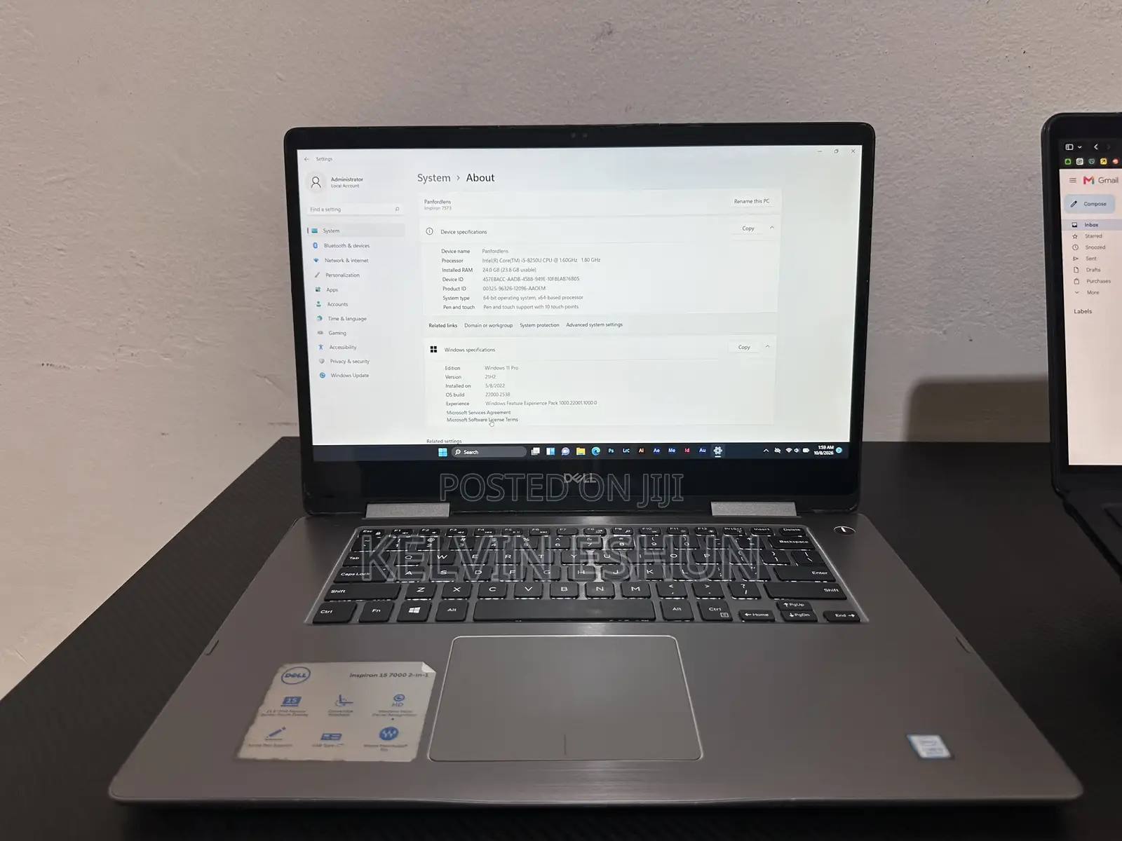 Laptop Dell Inspiron 15 7000 24GB Intel Core i5 SSD 1T