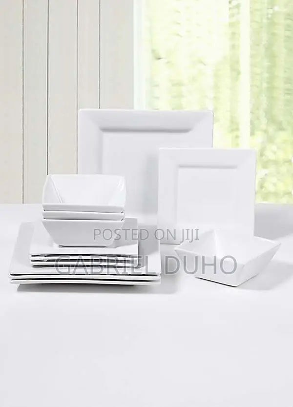 21pcs Square Dinner Set