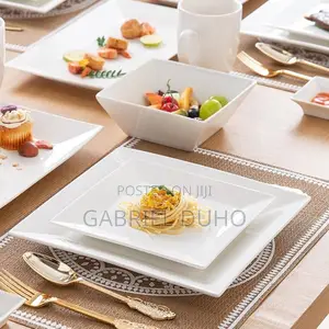 21pcs Square Dinner Set