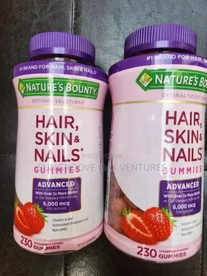 Nature's Bounty Hair Nails and Skin Gummies 230pcs