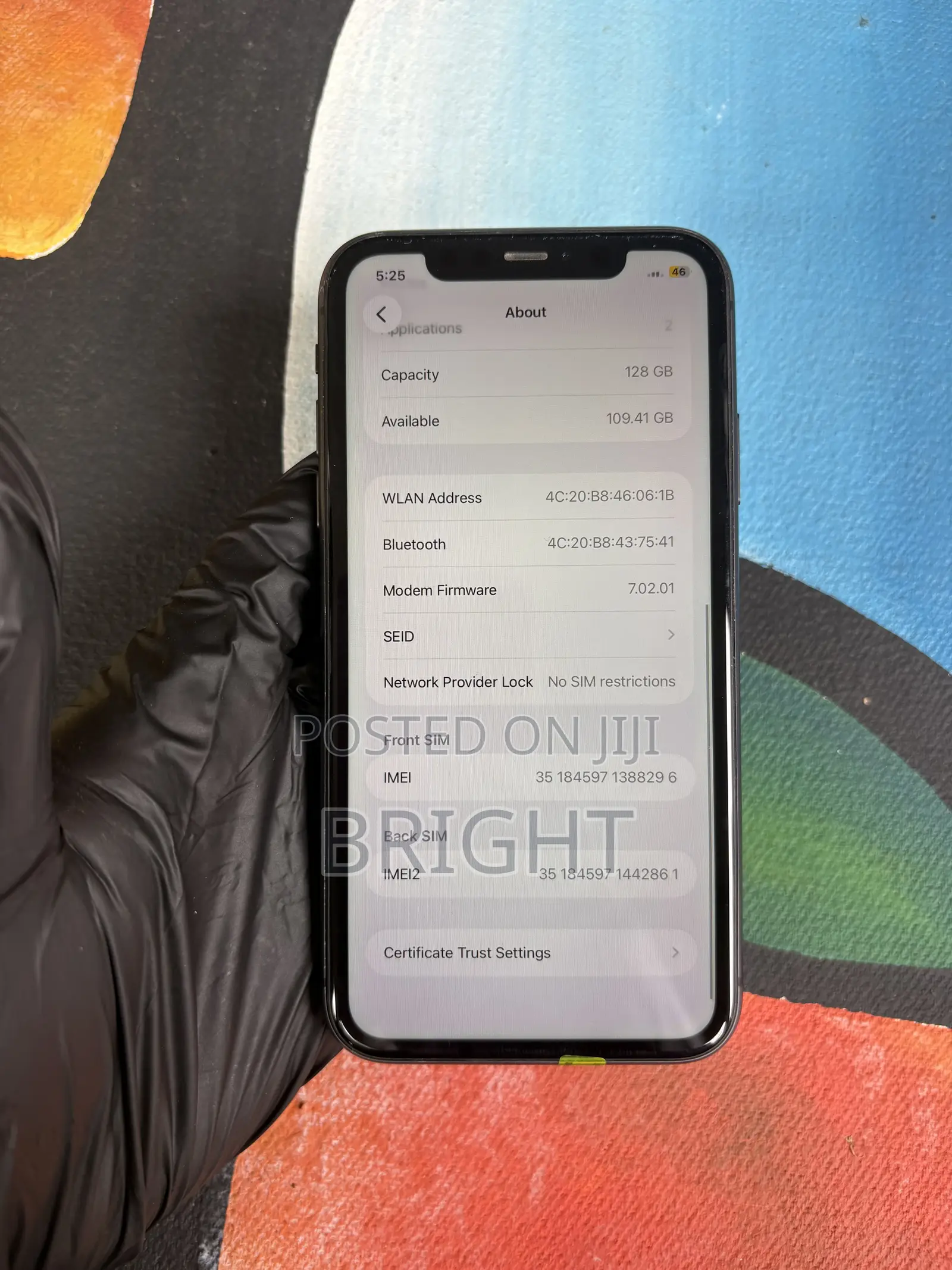 Apple iPhone 11 128 GB Black