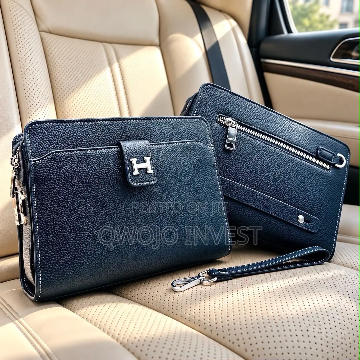 Hermes Leather Pouches