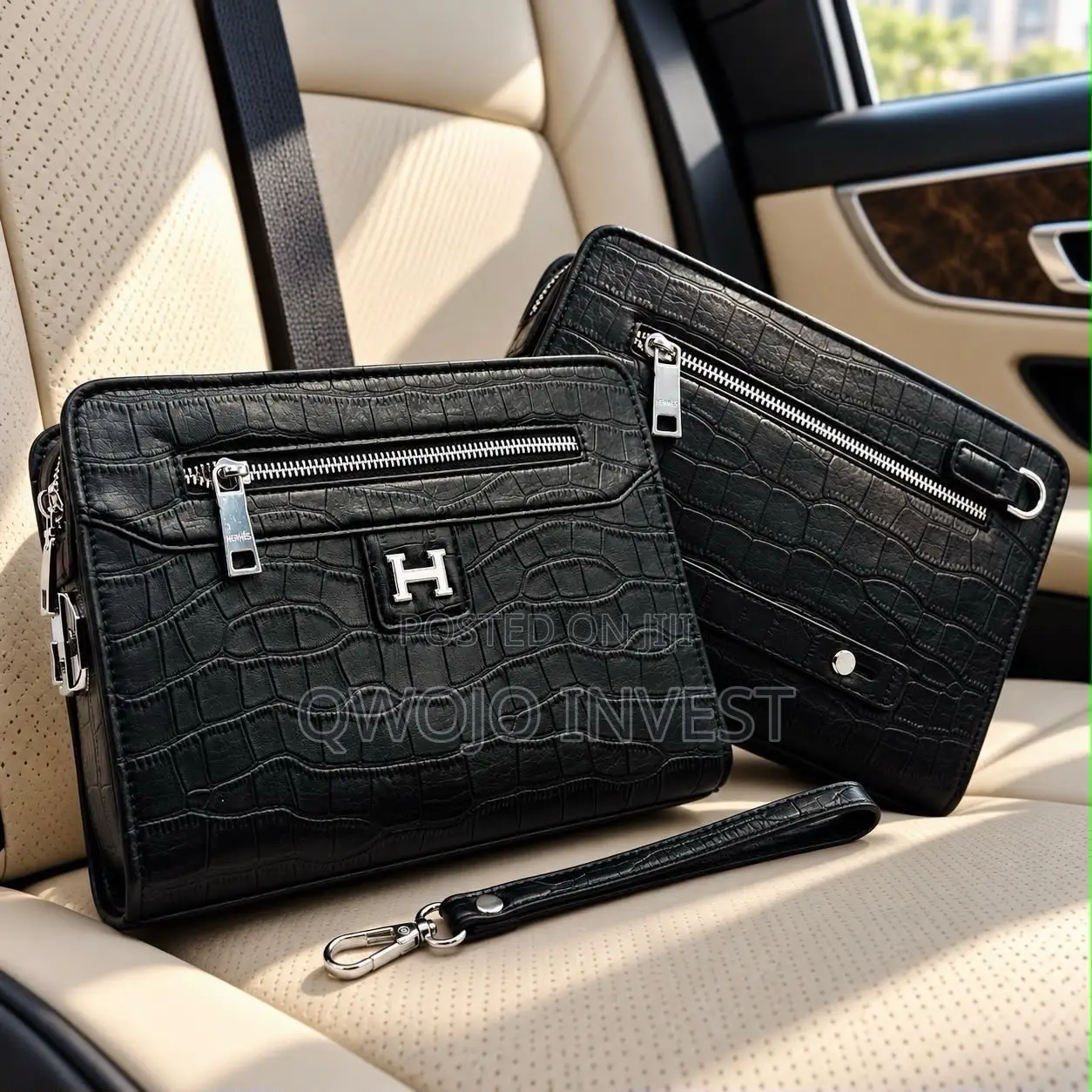Hermes Leather Pouches