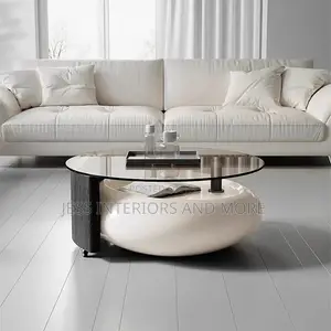 Center Table (Sculptural Pebble)