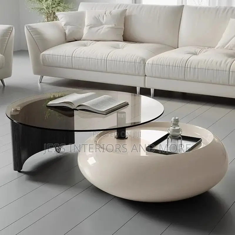 Center Table (Sculptural Pebble)