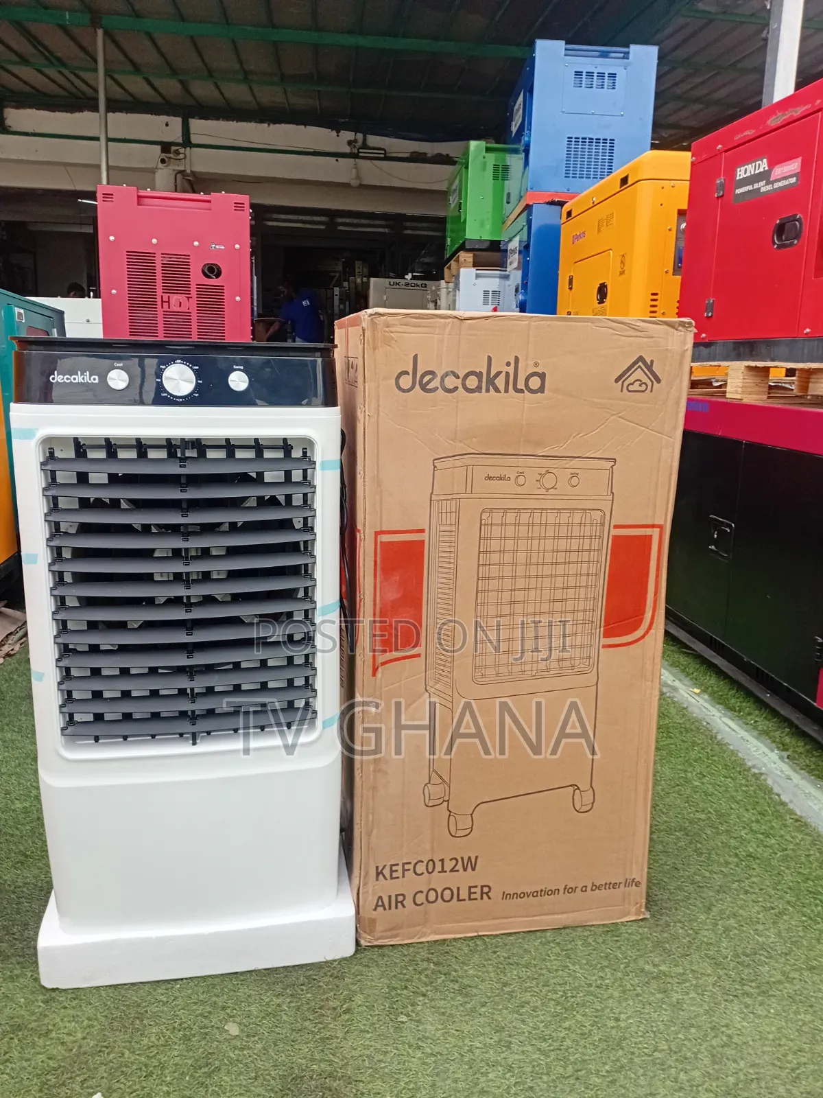 Decakila KEFCO12W Air Cooler – Modern Design, Powerful Cooling