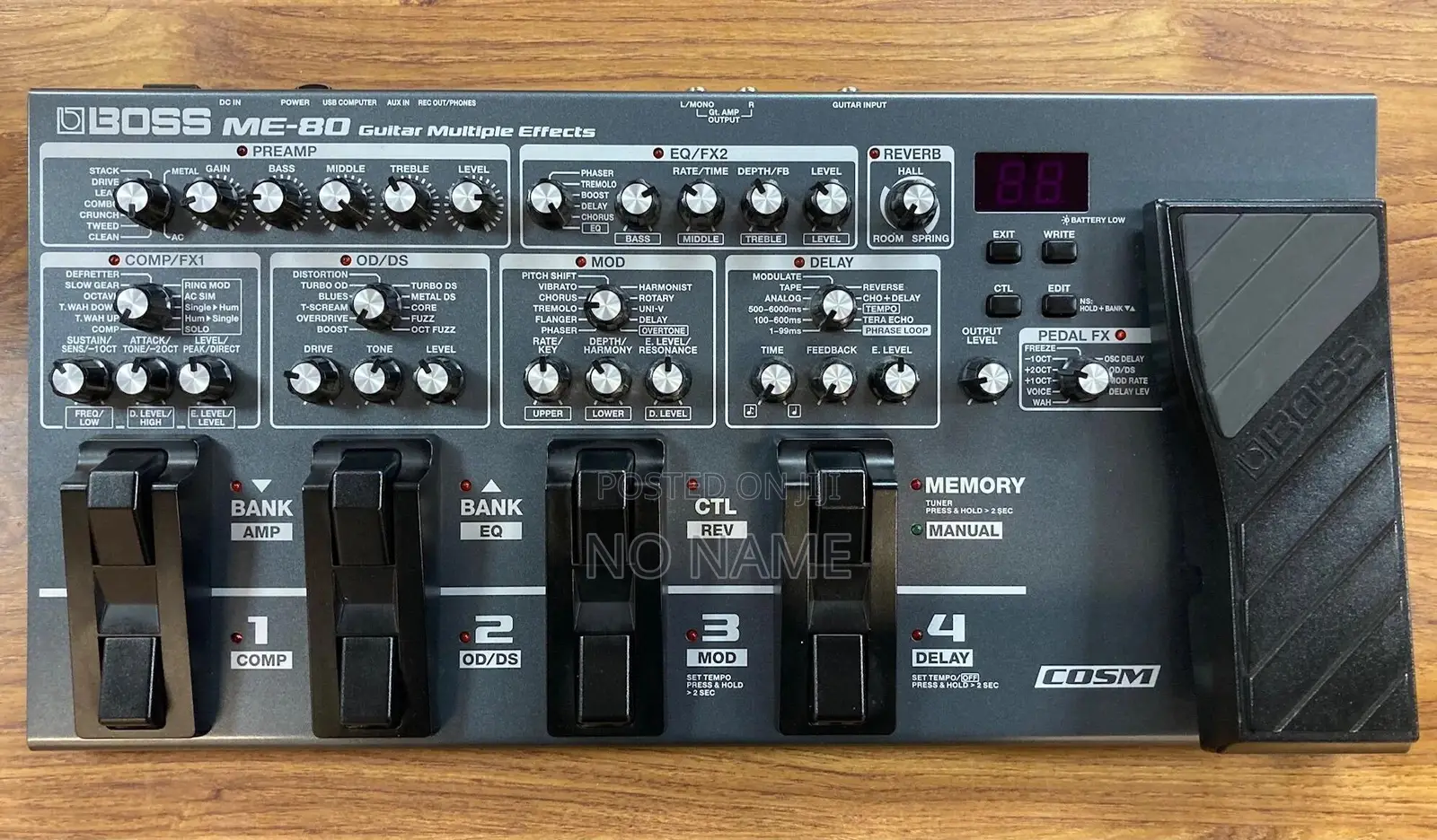BOSS ME80 Guitar Multi Effects Pedal