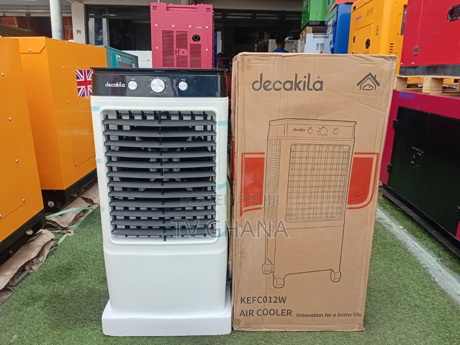 Decakila KEFCO12W Air Cooler – Powerful Cooling for Home & Office