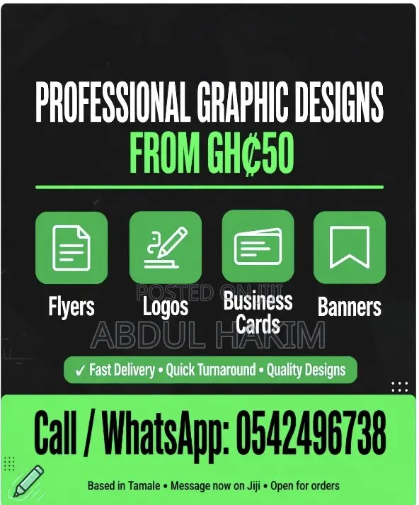 Graphics Designer - Flyers,Logo,Business Card.