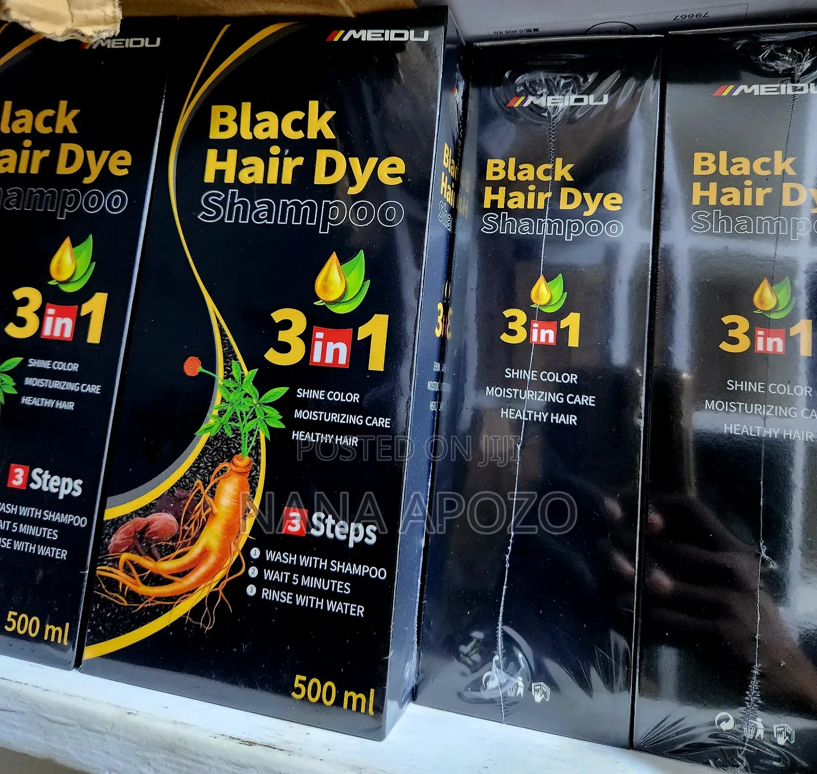 Herbal Black Hair Dye for Men and Women