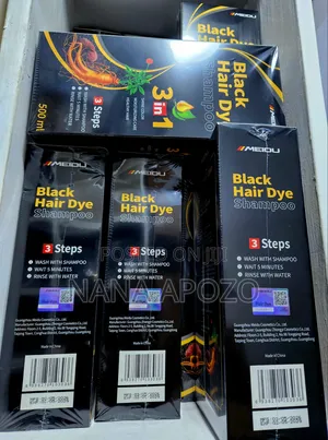 Herbal Black Hair Dye for Men and Women