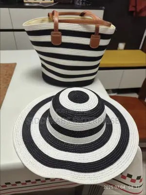 Beach Bag and Hat Set