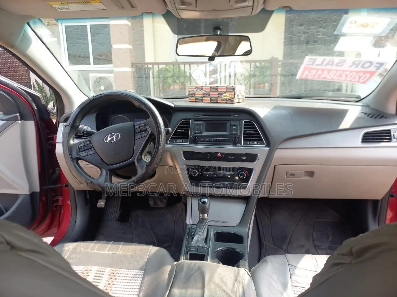 Hyundai Sonata 2016 Red