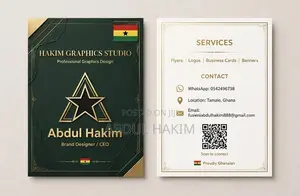 Graphics Designer - Flyers,Logo,Business Card.