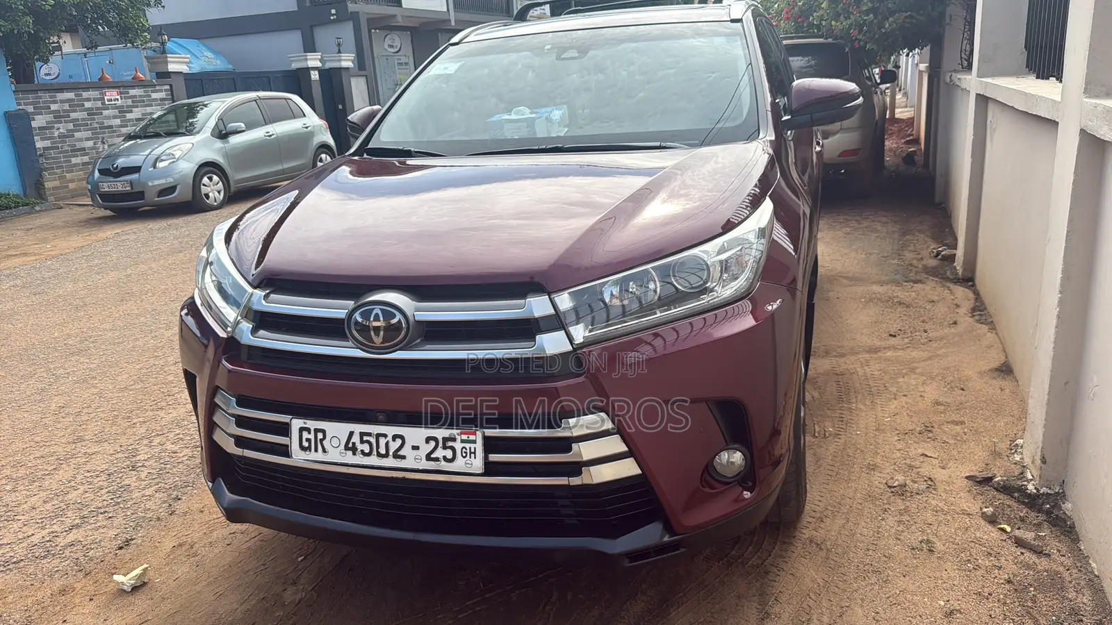 Toyota Highlander Limited 4x4 V6 (3.5L 6cyl 8A) 2018 Burgundy