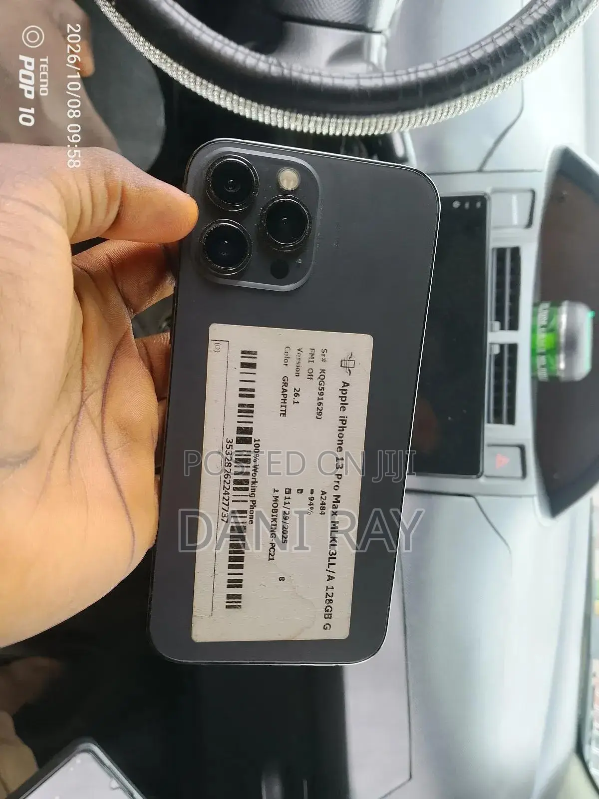 Apple iPhone 13 Pro Max 128 GB Graphite