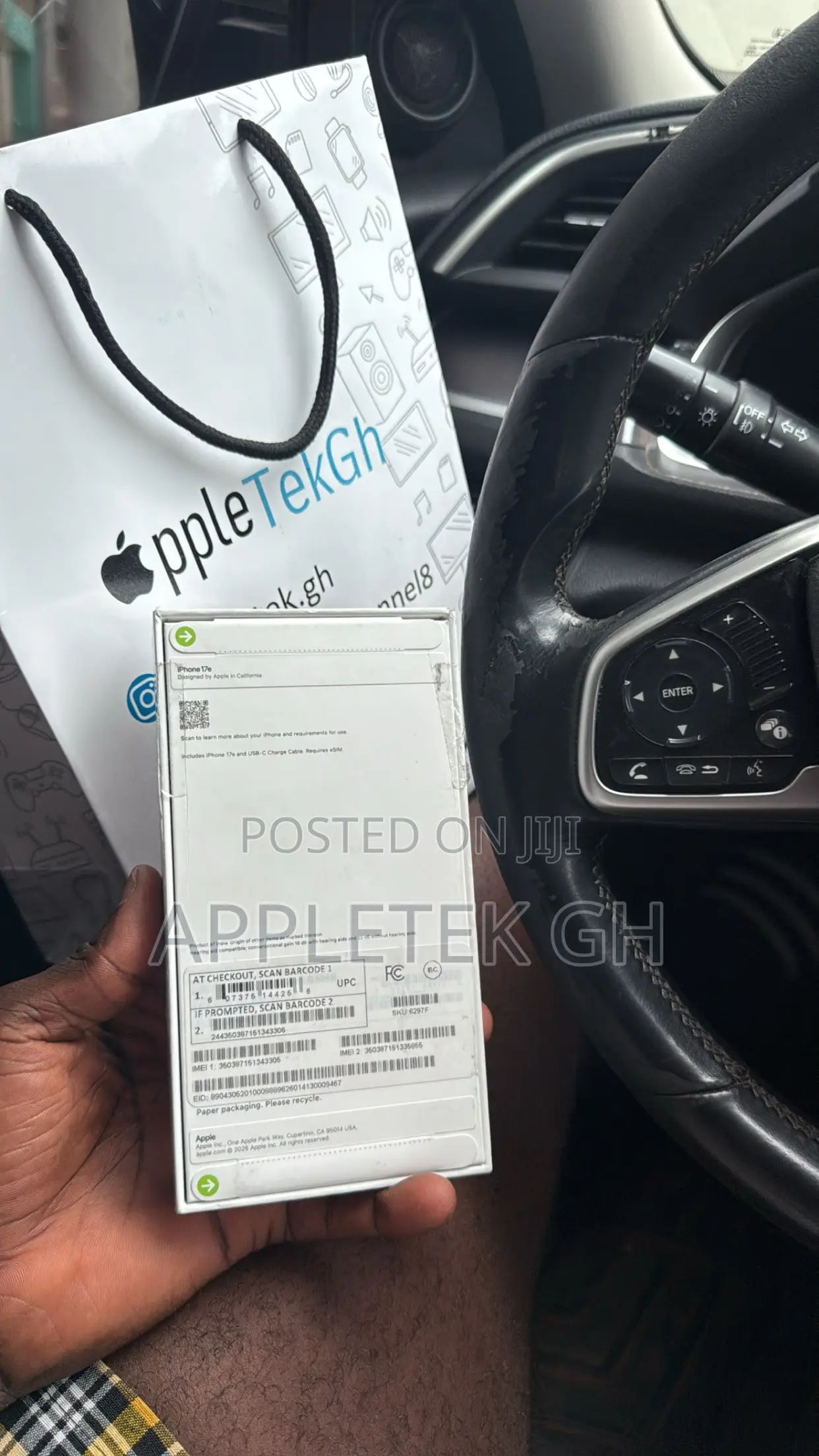 New Apple iPhone 17e 256 GB Black