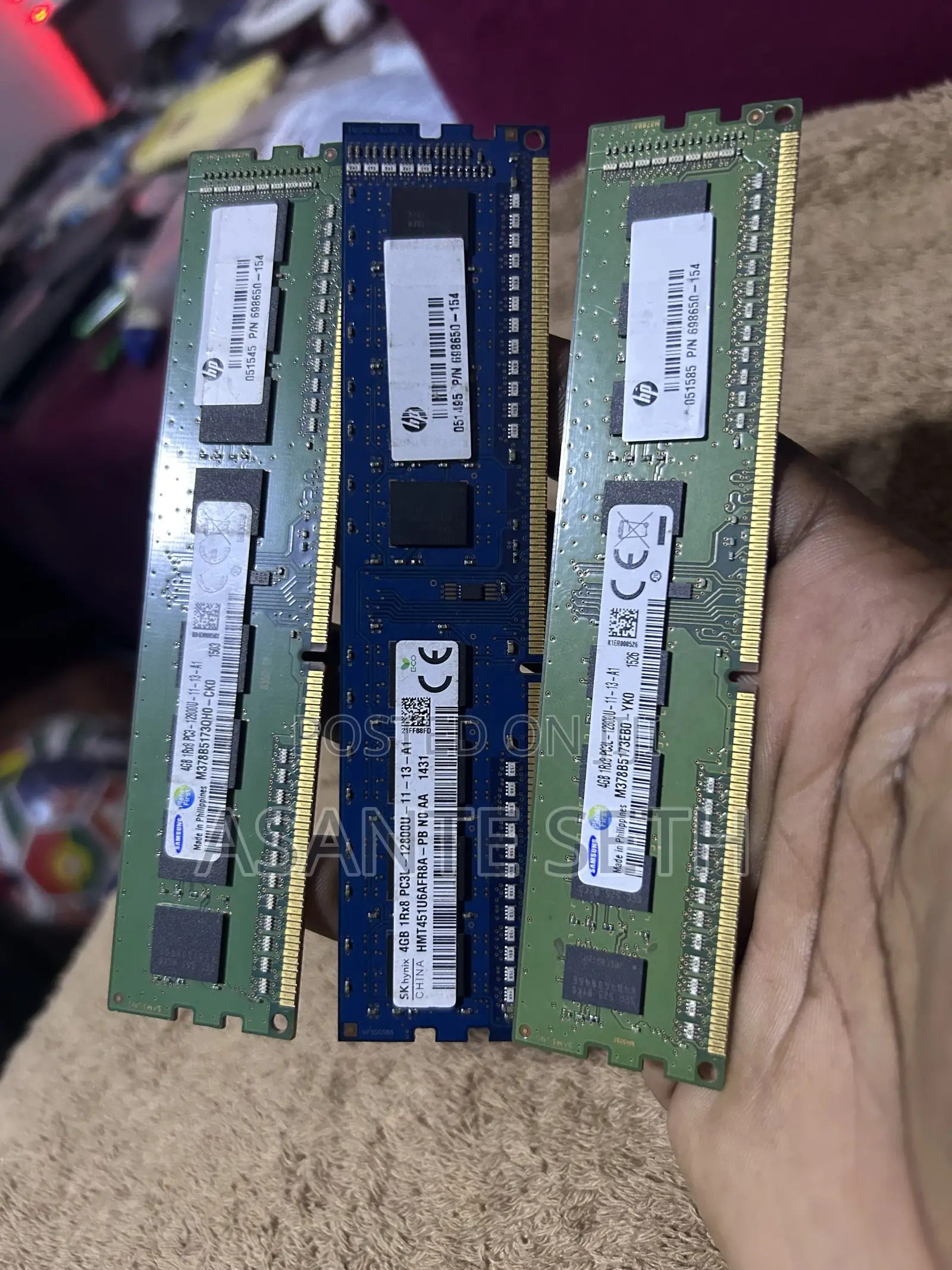 Desktop Ram 4gb 2rx8 P3l Good for Gaming