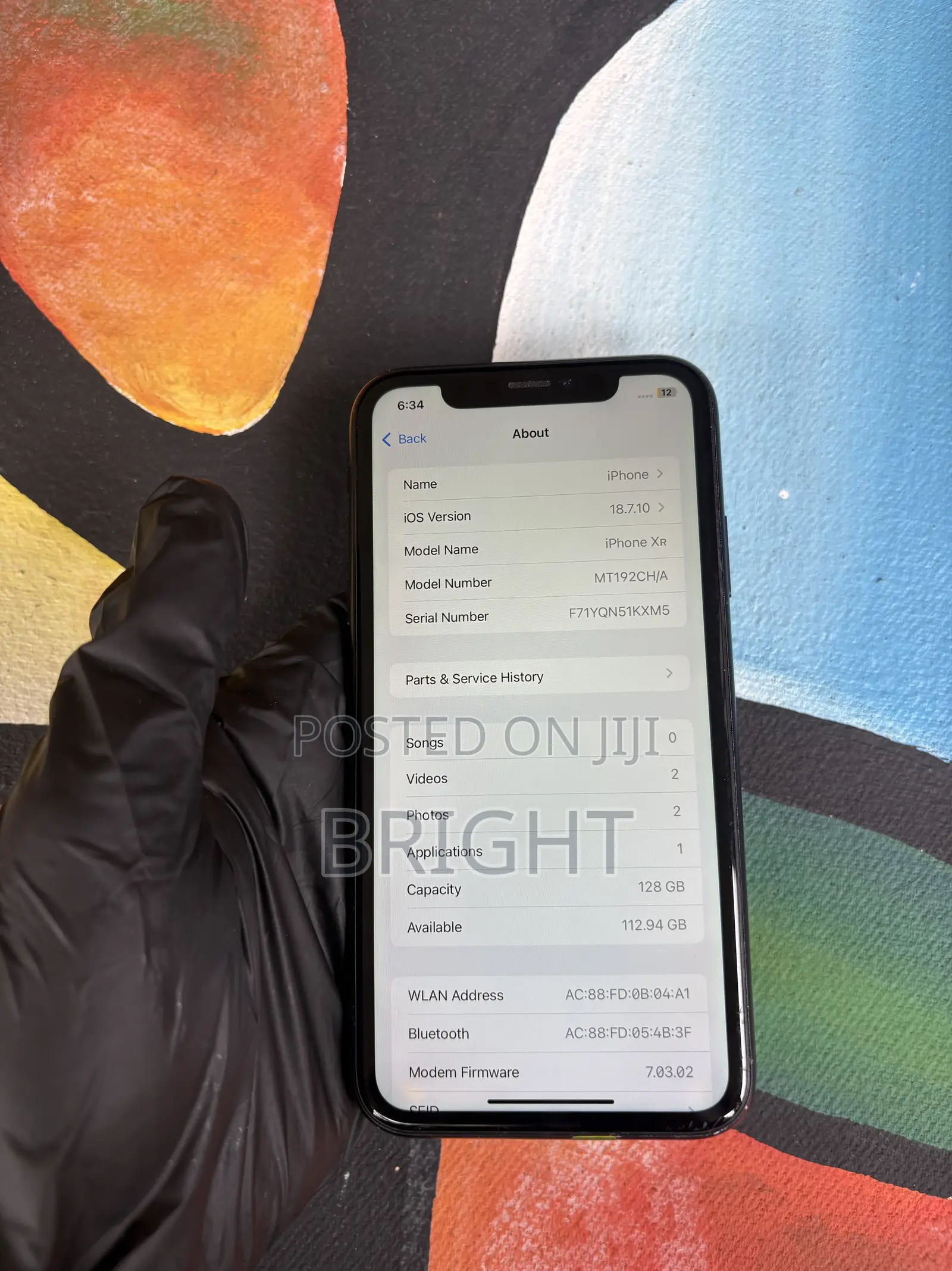 Apple iPhone XR 128 GB Black