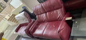 Two in One Leather Sofa Chair From Germany