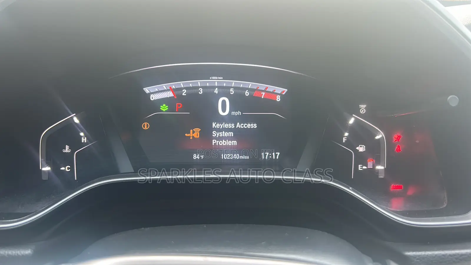 Honda CR-V EX-L AWD 2019 Burgundy