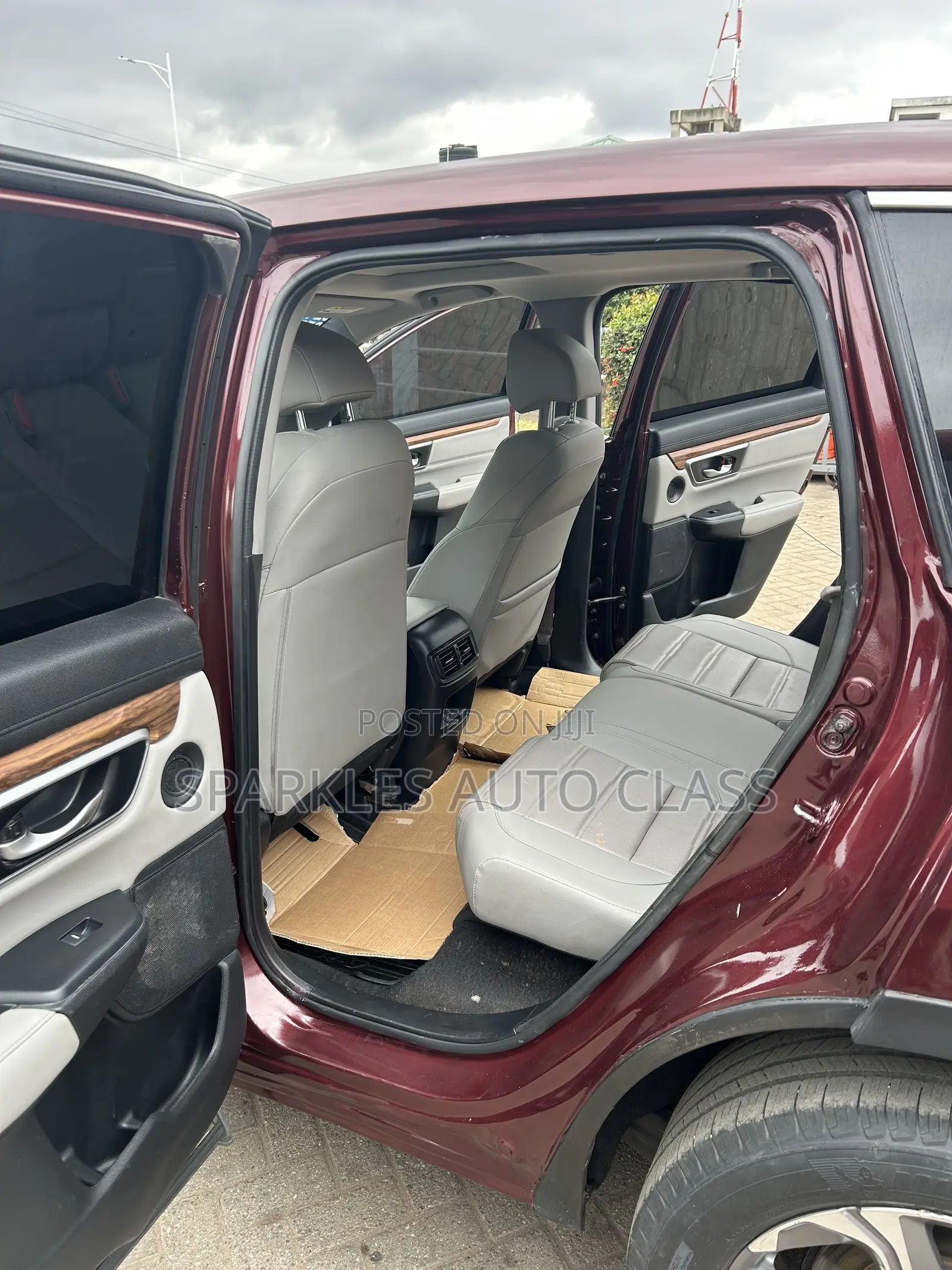 Honda CR-V EX-L AWD 2019 Burgundy