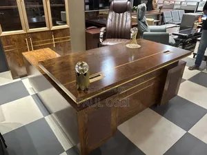 L-Shaped Executive Office Desk