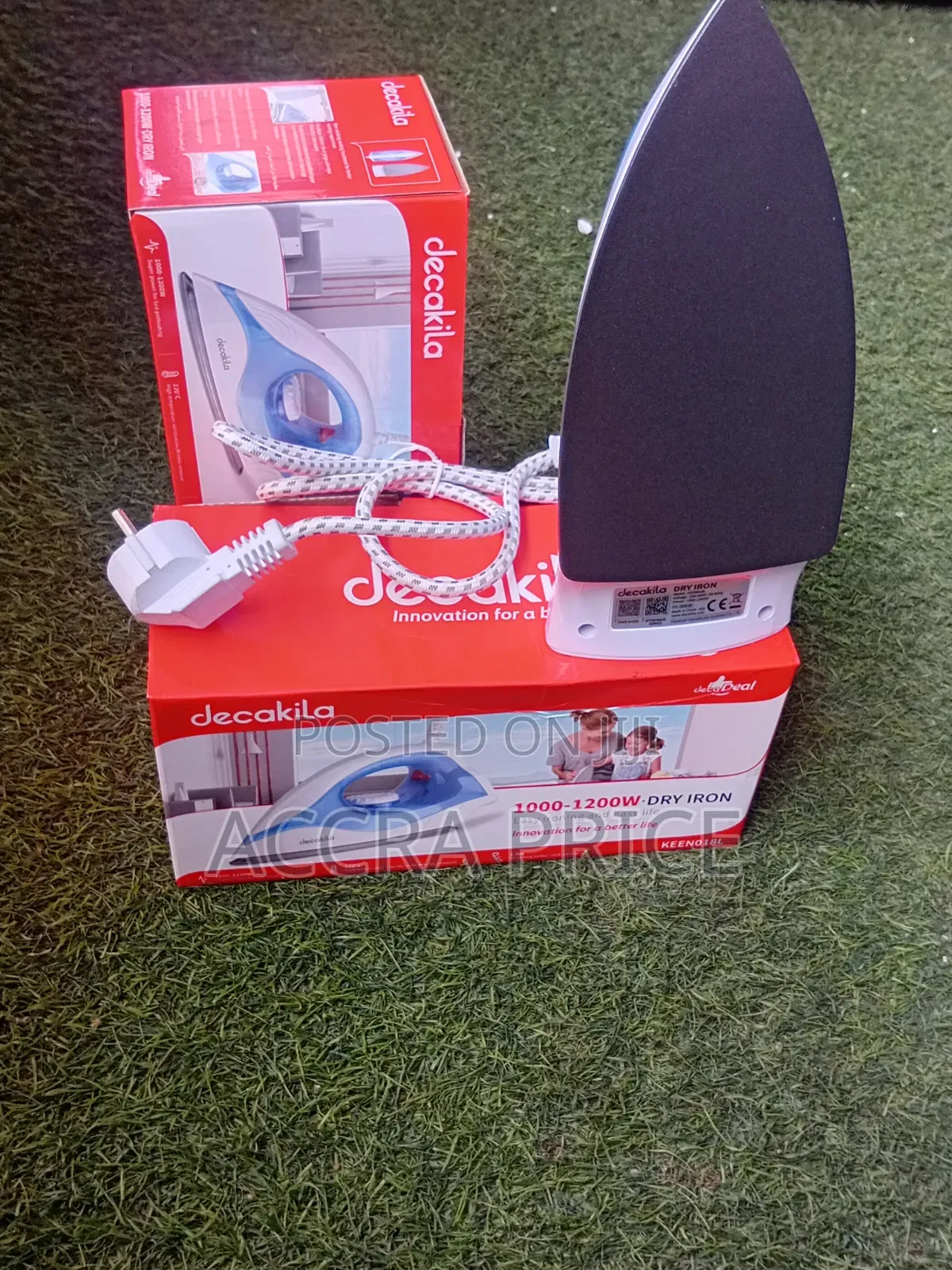 Decakila Iron 1200W Electric Dry Iron Fast Heating