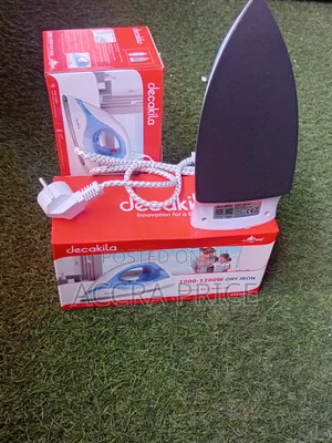 Decakila Iron 1200W Electric Dry Iron Fast Heating