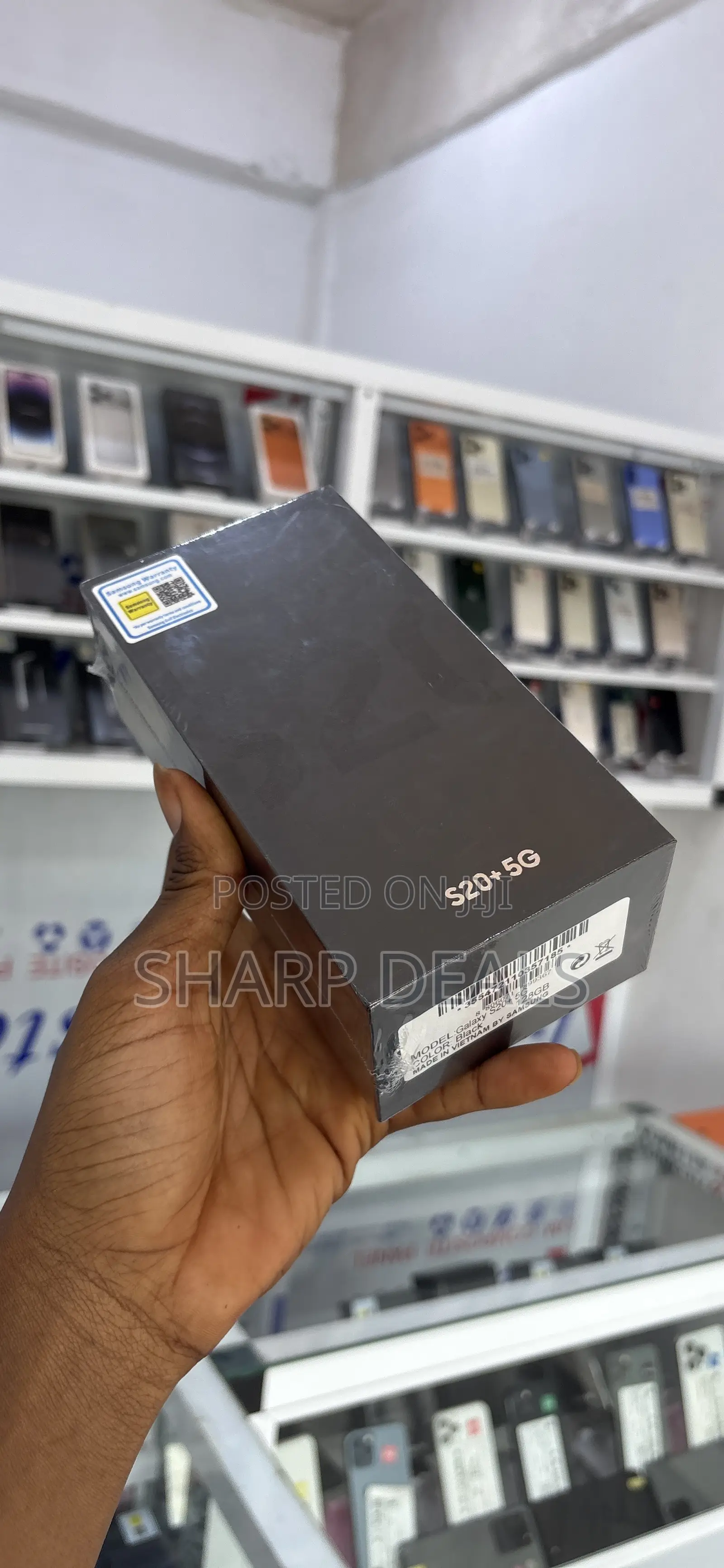 New Samsung Galaxy S20+ 5G 128 GB Black