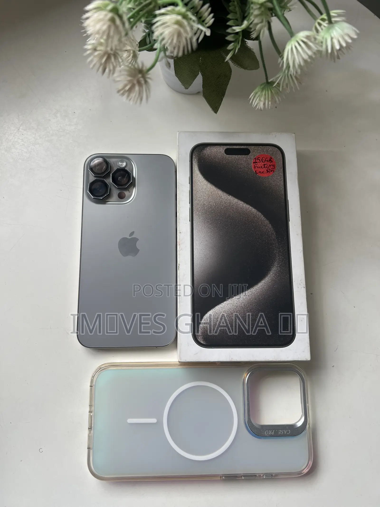 Apple iPhone 15 Pro Max 256 GB Silver