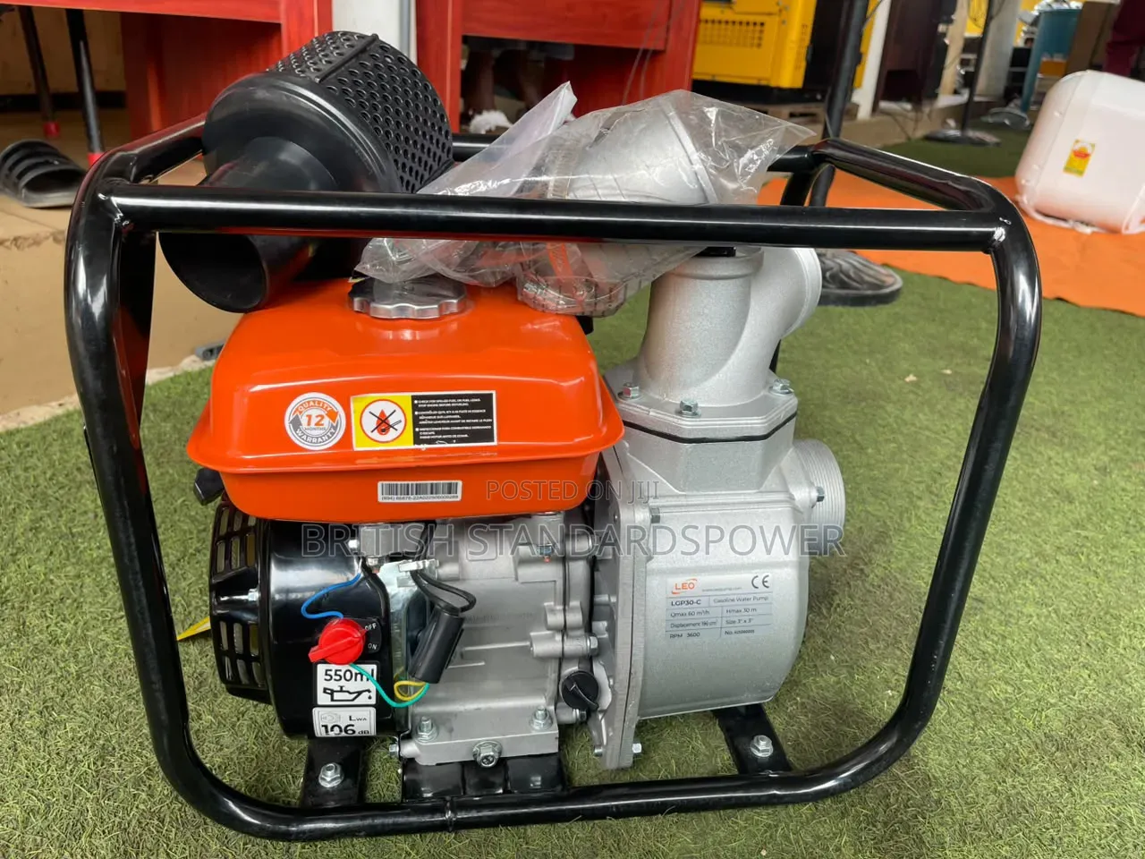 Heavy Duty Irrigation Pump 6.5hp Leo